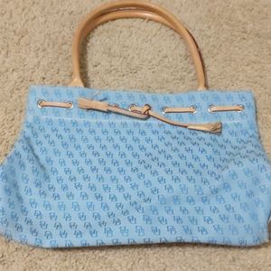 Dooney and Bourke canvas shoulder bag